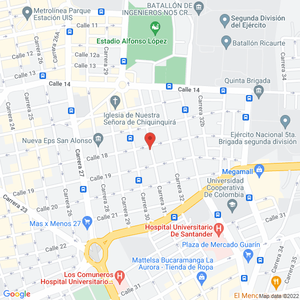 Map of Jardín Infantil Discovery Kid'S