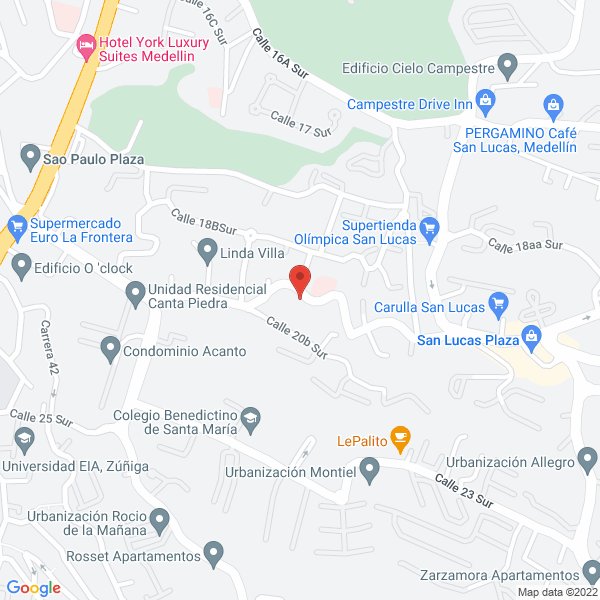 Mapa de Jardin Infantil El Oso Curioso