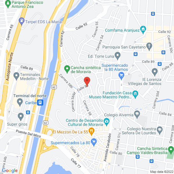 Mapa de Jardin Infantil Girasoles