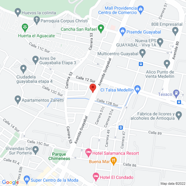 Mapa de Jardin Infantil Huellitas Educativas
