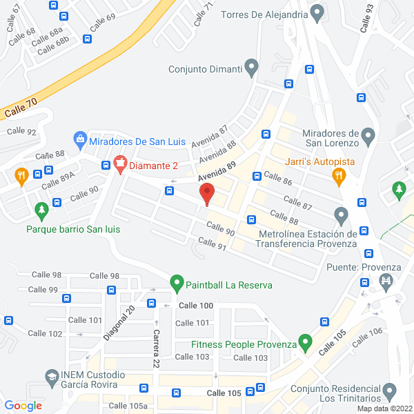 Map of Colegio Reyes De Austria