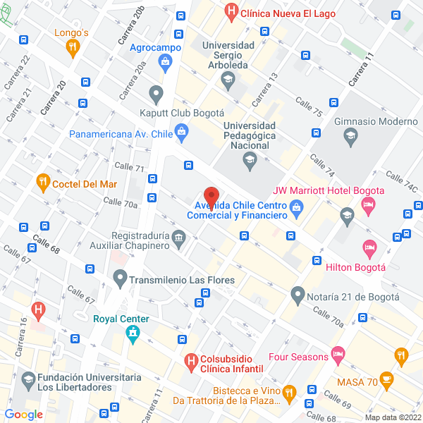 Mapa de Medical Protection Ltda.