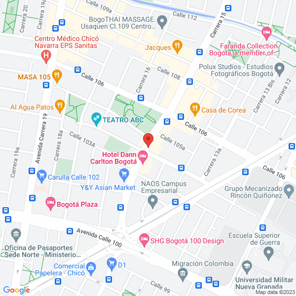 Mapa de Medicina Estética L'Mar Láser
