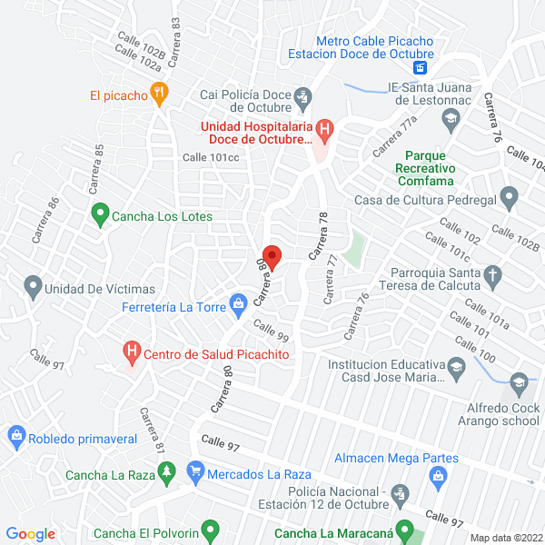 Mapa de Medifarma C.P.S.