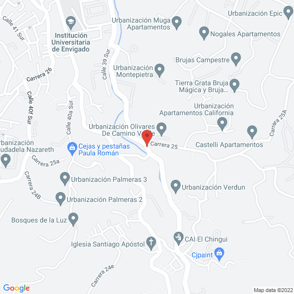 Mapa de Mega Lavados