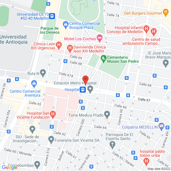 Mapa de Mega Taxis