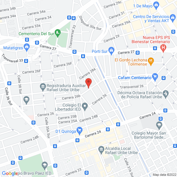 Mapa de Taller Molina