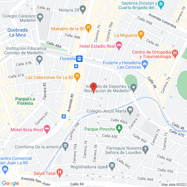 Mapa de Mónica María Vasquez Hernández