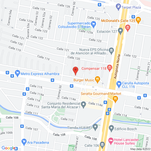 Mapa de Metro Var Ltda.