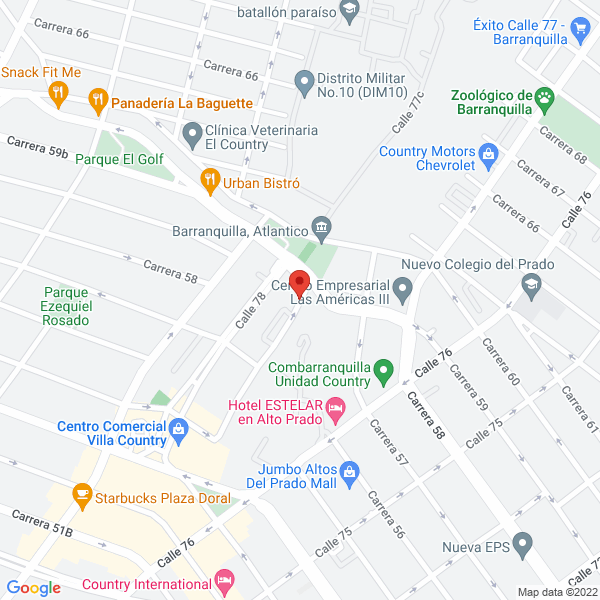 Map of Metrópoli S.A.