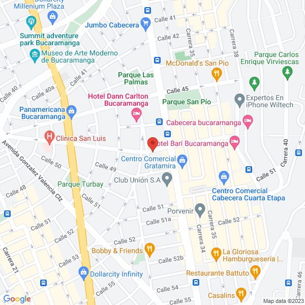 Map of Consultorio Fonoaudiologico Dra. Gloria Esperanza Meza
