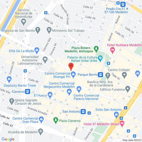 Mapa de Multielectro S.A.S