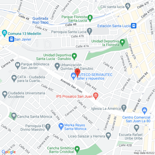 Mapa de Montajes Y Valvulas De Control S.A. 