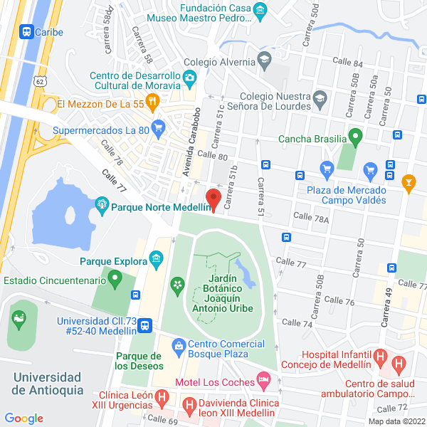Mapa de Montallantas El Parche