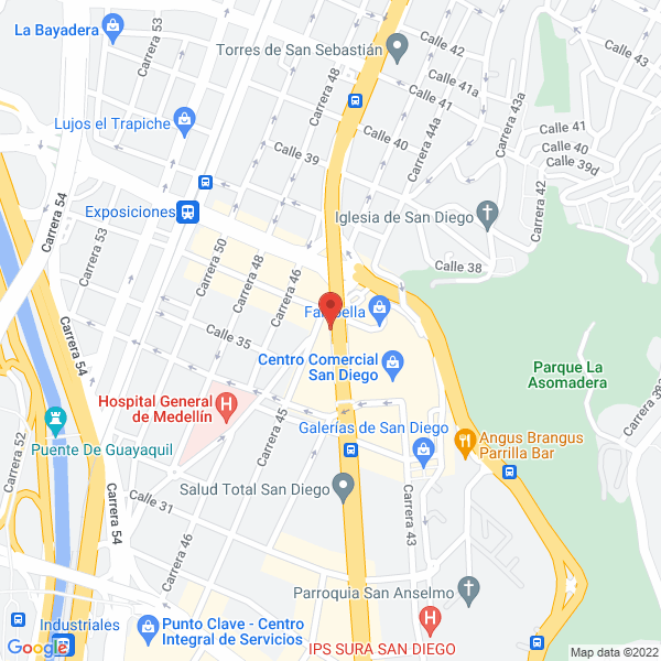Mapa de Montoya Pérez Fernando
