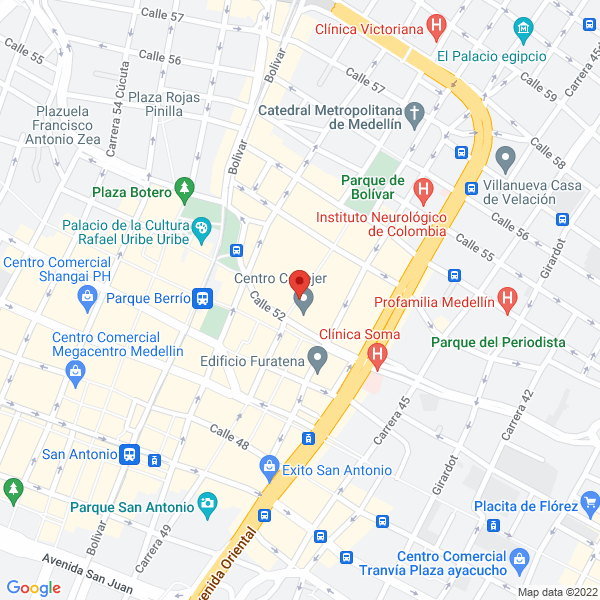 Mapa de Morena Rosa Fiesta