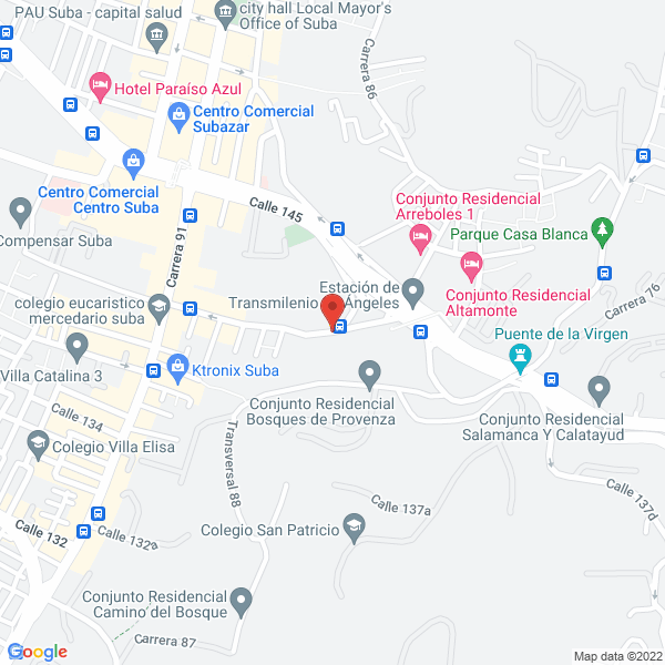 Mapa de Moson Rental Equipment S.A.S.