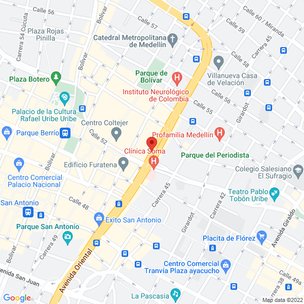Mapa de Movimientos Y Excavaciones S.A.