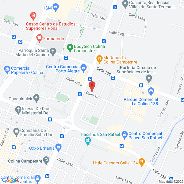 Mapa de Natural Fresh Garden S.A.S.