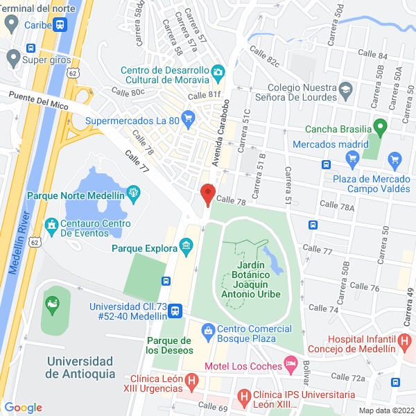Mapa de Parqueadero Y Lavadero Cesar Calle