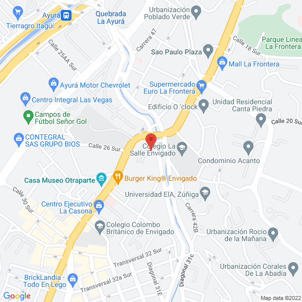 Mapa de Muebles Usados Las Franco