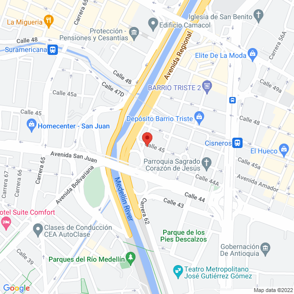 Mapa de Muelles Y Frenos J.J S.A.S.