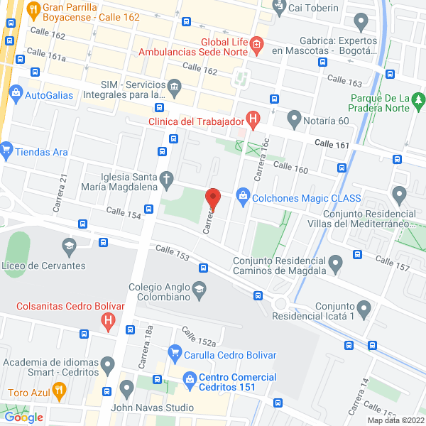 Mapa de Multiarchivo Publicitario Ltda.