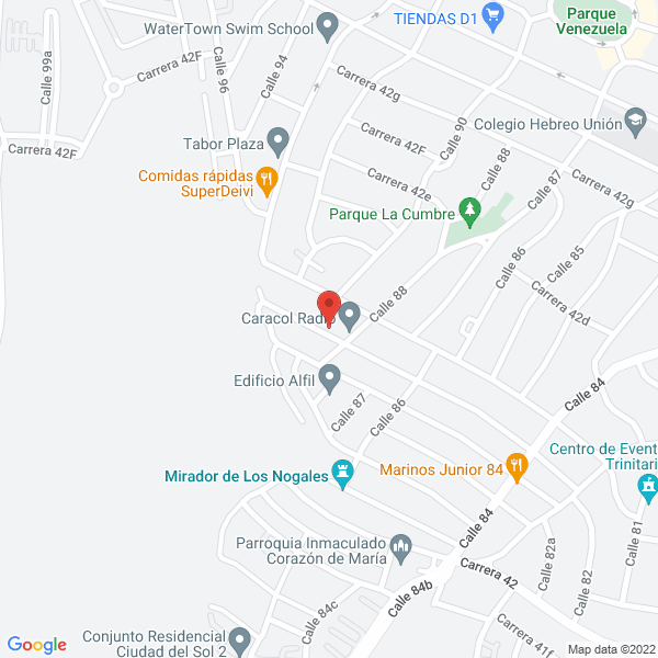Map of Mundo Piscina