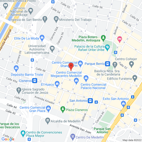 Mapa de O.K. Moda S.A.S.