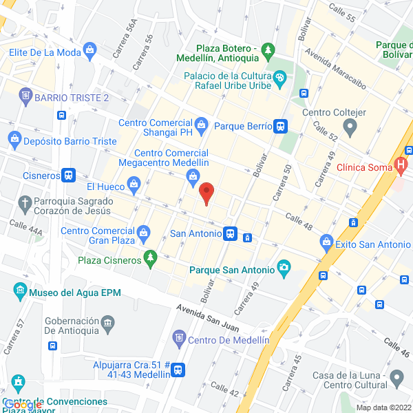 Mapa de Obbus Preven S.A.S.