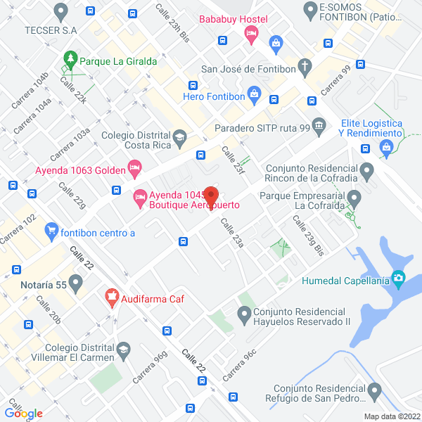 Mapa de Offiform Ltda.