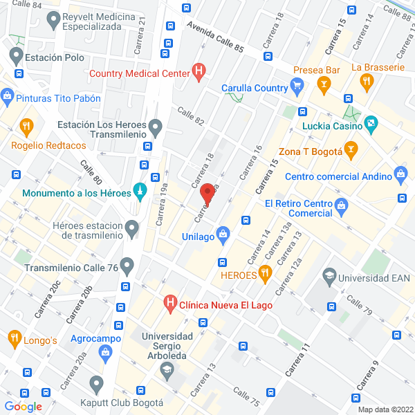 Mapa de Oil And Gas Supplier S.A.S.