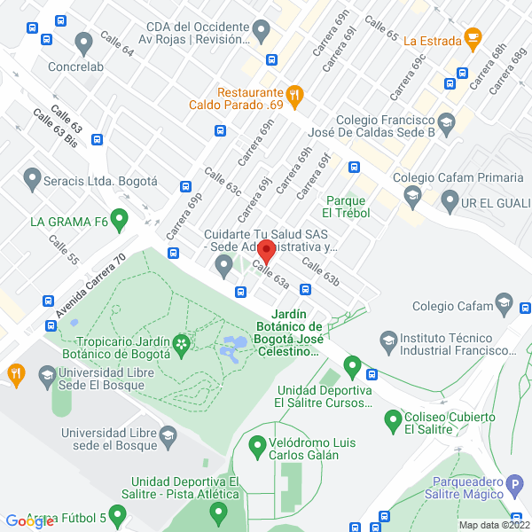 Mapa de Latined S.A.S.