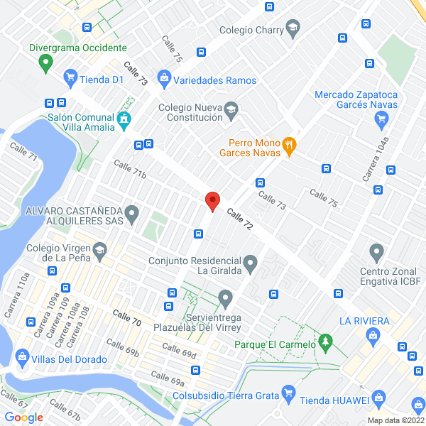 Mapa de Lavadoras Y Neveras Nico