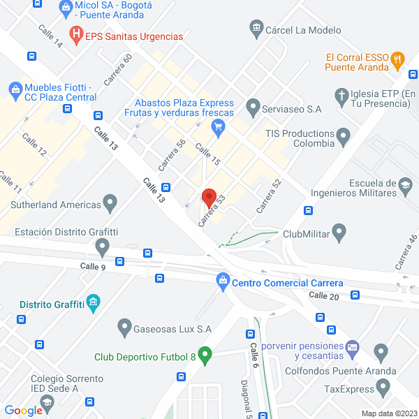 Mapa de Neumática Y Control Industrial Ltda.