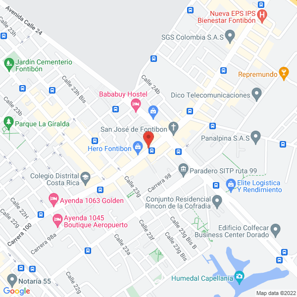 Mapa de Neveras Y Lavadoras Asistencia Técnica