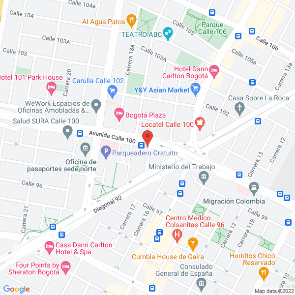 Mapa de Nikko Venture S.A.S.