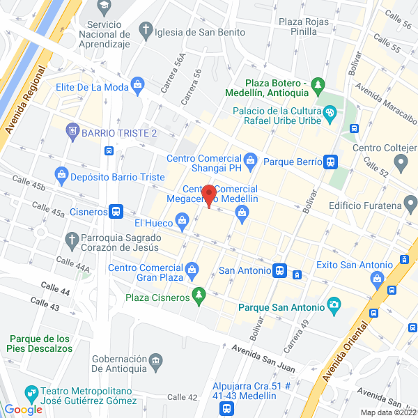 Mapa de Nitro Games