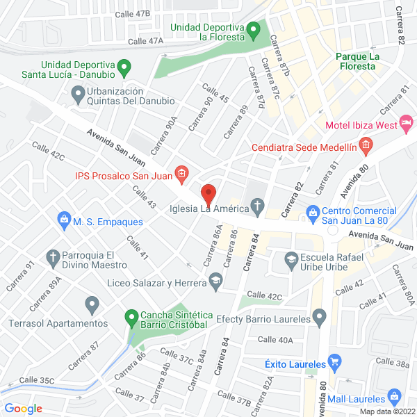 Mapa de Librados Agrupación Musical