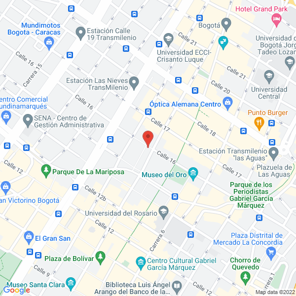 Mapa de Libreria El Nobel