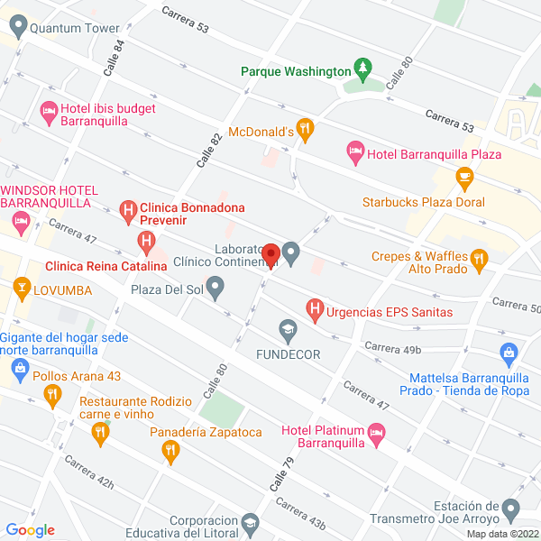 Map of Osorio Pupo Patricia