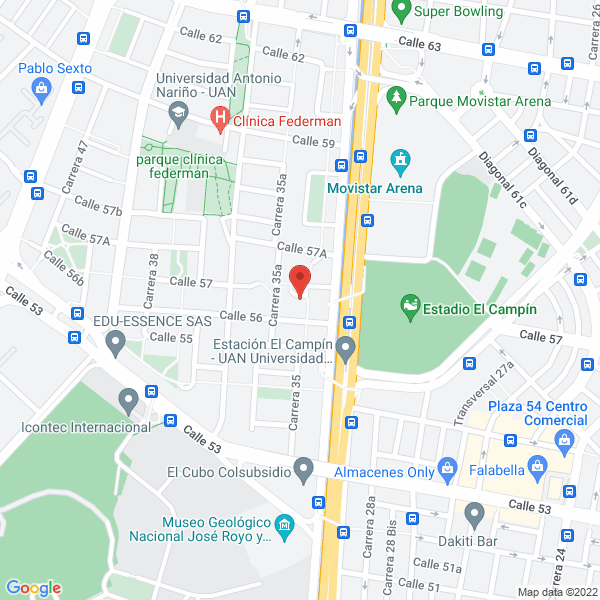 Mapa de Cronicos E Intermedios