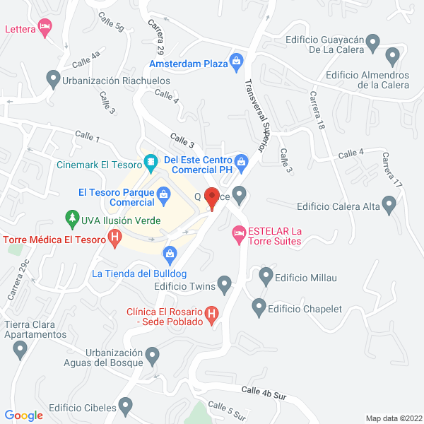Mapa de Pactar Propiedad Raiz
