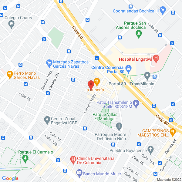 Mapa de Origami Corporation S.A.S.