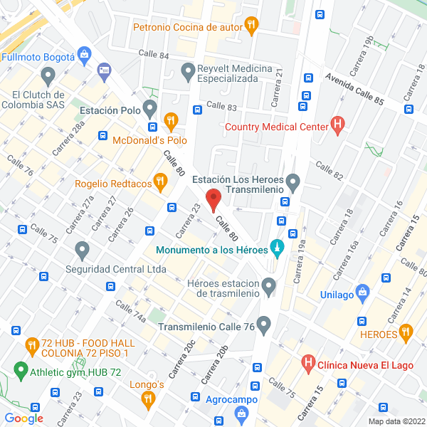 Mapa de Orlando Arias