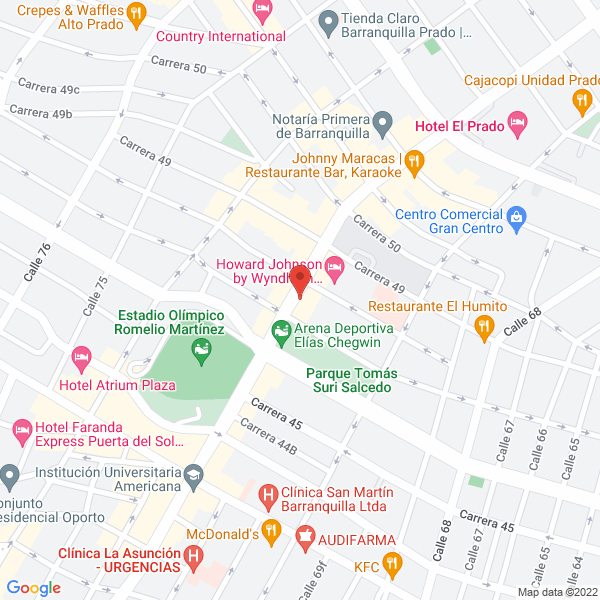 Map of Oro Joyas 72