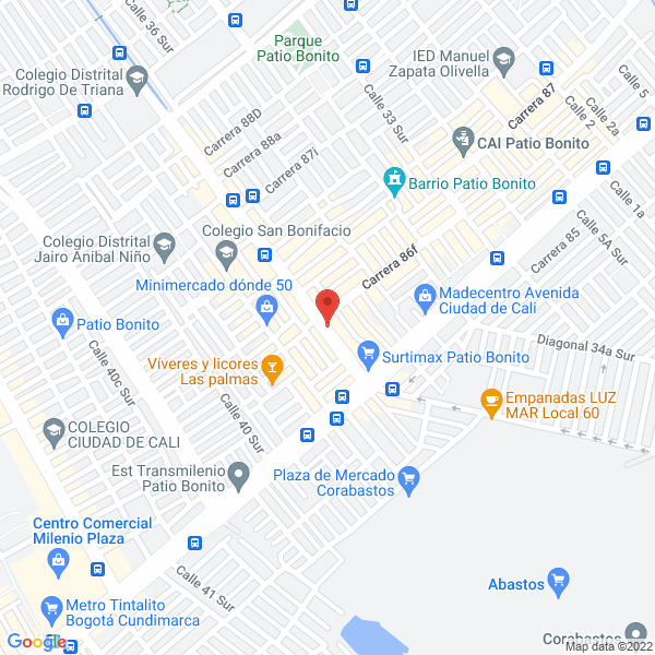 Mapa de Ortisalud Ips Ltda.