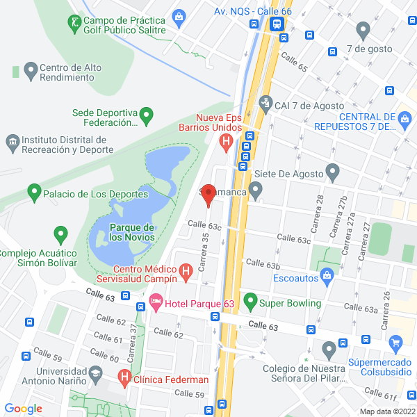 Mapa de Nsp De Colombia S.A.