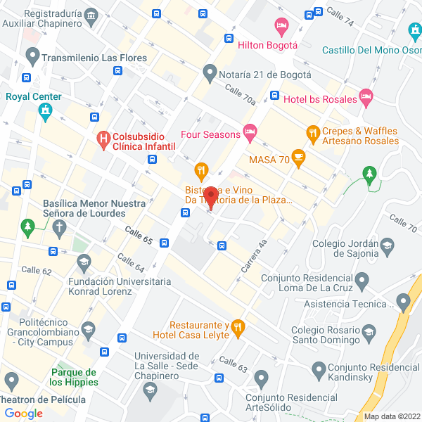 Mapa de P E C Servicios Especializados Ltda