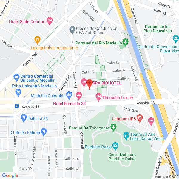 Mapa de P&M Vital S.A.S